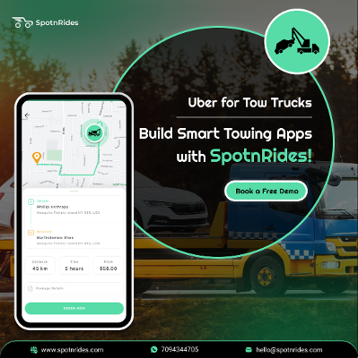 Launch Your Profitable Tow Truck Business with SpotnRides Today